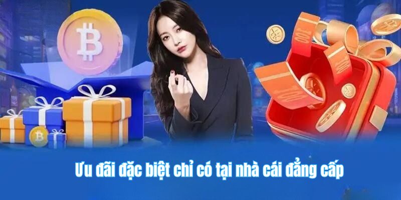 Ưu đãi đặc biệt chỉ có tại nhà cái đẳng cấp